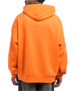 Sweats à capuche personnalisés pour hommes de qualité de luxe 100% coton poids lourd bouffée impression pull surdimensionné à épaules tombantes pour l'hiver - Product Image 2