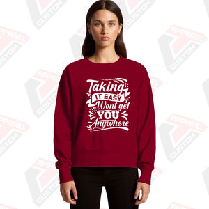 Sweat-shirt d'hiver pour femmes Premium Polyester/Coton Blend Fleece Fabric pour le confort et le style - Product Image 6