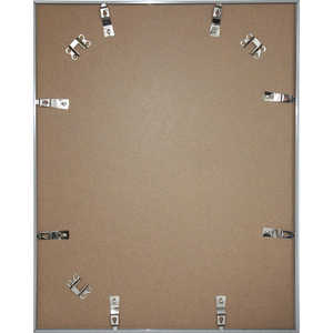 Cadre d'affiche argenté 40 x 50 cm en métal durable - Product Image 2