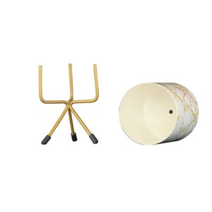 Macetas colgantes de metal de moda para jardín y hogar Elevar su espacio con diseños elegantes para balcón y sala de estar - Product Image 3