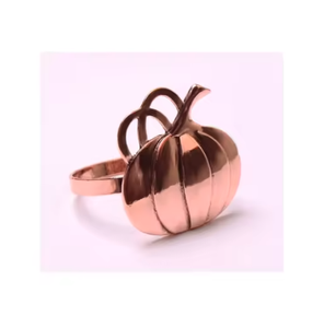 Porte-ronds de serviette moderne de qualité supérieure pour les fêtes de table à manger décoration d'événements de mariage anneaux en tissu/tissu - Product Image 4