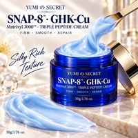 Crème pour le visage Matrixyl 3000 SNAP-8 GHK-Cu Triple peptide anti-âge hydratante pour les ridules, raffermissant les contours, crème GHK-Cu SNAP 8