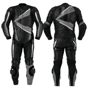 Custom Men's Genuine Cowhide Leather Motorbike Racing Suit CE Certified Armoured Protection Plus Size Printed Custom Color Logo - Product Image 4
