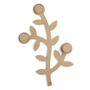 Foppapedretti APPENDIABERO Perchero de Pared de MDF Natural y Gancho para Abrigos - Product Image 2