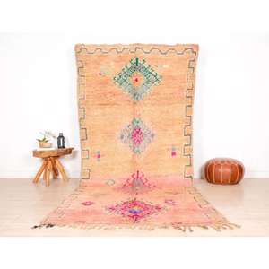 Tapis marocains faits main en laine, authentiques tapis berbères, laine naturelle, artisanat artisanal, taille et couleurs personnalisables, haute qualité - Product Image 1