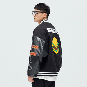 Chaqueta universitaria Letterman de calle alta para hombre 2025, bordado de chenilla, soporte personalizado, manga larga, revestimiento de peso pesado para invierno - Product Image 4