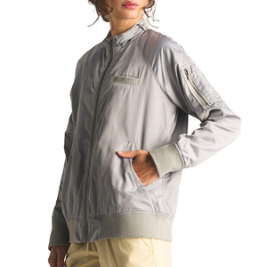 Produit le plus vendu Blouson aviateur en satin de haute qualité pour femmes Blouson aviateur en satin pour femmes à prix raisonnable avec service OEM - Product Image 4