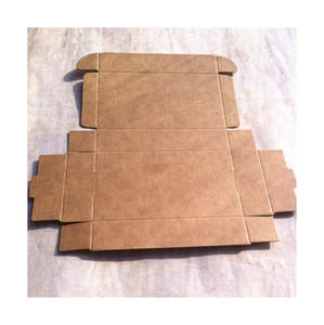 Caja Kraft de cartón marrón en blanco de 13,3*6,8*1,8 cm, cajas de embalaje de regalo, embalaje de jabón, caja de avión de artículo de almacenamiento - Product Image 3