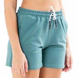 100% algodón polar ropa Casual pantalones cortos transpirables para mujeres recién llegados mujeres pantalones cortos verano ropa deportiva gimnasio señoras pantalones cortos - Product Image 2