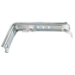 Supporto a Doppia Barra in Alluminio Bianco Rinforzato - Product Image 1