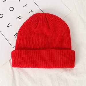 หมวกบีนนี่ผ้าฝ้ายแท้งานแฮนด์เมดหมวกถักนิตติ้งพร้อมลายปัก3D และพิมพ์ดิจิตอลดีไซน์วาดด้วยมือ - Product Image 4