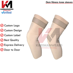 Manchons de genou de gymnastique en néoprène épais de 5mm à 7mm sur mesure professionnels pour l'haltérophilie musculation Compression coudières genouillères - Product Image 3