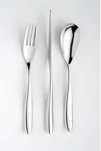 Juego de cubiertos de fiesta de negocios elegante al por mayor, juego de cubiertos de cocina real para el hogar, vajilla de Catering con logotipo personalizado - Product Image 3