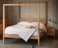 Cama litera plegable de madera maciza de teca de alta calidad, moderna y lujosa, tamaño completo, ecológica y duradera, para niños, estilo Manish Art.