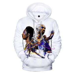 Sudaderas con capucha de otoño impresas Personalizadas Impresión digital sublimación poliéster/algodón polar transpirable bolsillo hombres al por mayor - Product Image 4