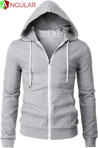 Impression personnalisée broderie de haute qualité nouvelle mode élégante sweats à capuche 100% Polyester coton conception de poche sweats à capuche couleur unie - Product Image 2