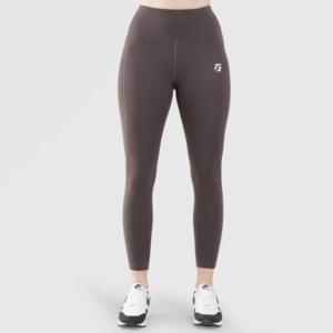 Leggings Capri Décontractés XL Enthral Taille Haute Respirants Extensibles en Tissu Tricoté Sans Couture Chauds d'Hiver Motif Style Cuir Gris - Product Image 3
