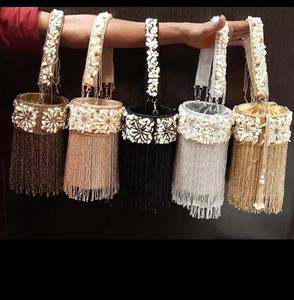 Bolsos únicos bordados diseñados, el mejor estilo bohemio, bordado, trabajo, mano, bolsos de mano, bolsos, forro de diseño elegante, venta al por mayor - Product Image 4