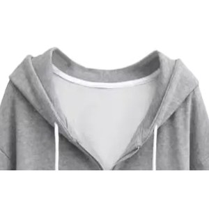 Vestido Sudadera de Invierno Personalizado para Mujer, 100% Algodón Fleece, Ecológico, Transpirable, Resistente al Viento, Diseño 3D en Relieve, Bordado Frontal - Product Image 2