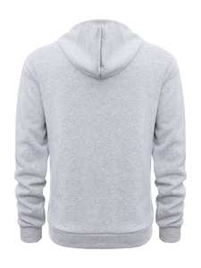 Streetwear OEM Manufacturers Heavyweight Oversize Breathable 100% Cotton <b>Men's</b> Quarter 1/4 <b>Zip</b> <b>Hoodie</b> <b>with</b> Zipper <b>Pockets</b> - Product Image 3