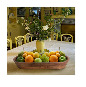 Bol à pâte en bois pour fruits Bol décoratif en bois Bol en bois pour fête et maison pour les restaurants - Product Image 2