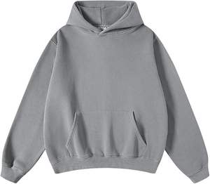 Sudadera Clásica para Hombre con Lavado Ácido, Textura Retro Lavada, Forro Polar Grueso y Cálido, Cierre de Cremallera, Logotipo Personalizado, Ropa Urbana, Moda de Invierno, 100% - Product Image 6