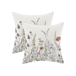 100% pur coton luxe style moderne conception personnalisée housses de coussin taies d'oreiller au prix de gros - Product Image 2