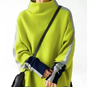 Conjunto Casual de Color Sólido, Top Corto Tejido y Pantalones Largos con Diseño Estampado, 100% Algodón, Impermeable, Transpirable, Sudadera con Logotipo Frontal para Invierno - Product Image 1