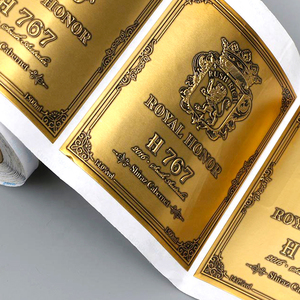 <span class=keywords><strong>Étiquette</strong></span>s de vin personnalisées imperméables avec estampage doré, autocollants personnalisés pour bouteilles de <span class=keywords><strong>champagne</strong></span>, de tequila et de jus, <span class=keywords><strong>étiquette</strong></span>s de vin - Product Image 4