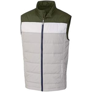 Meilleures ventes de gilets gonflés décontractés pour hommes en tissu doux rempli de coton grande taille fabriqué en usine au Pakistan décoré avec une poche - Product Image 6