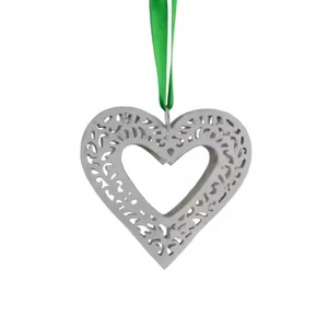 Corazón de Madera Colgante, Decoración Navideña para el Hogar, Artículos Festivos y para Fiestas - Product Image 4