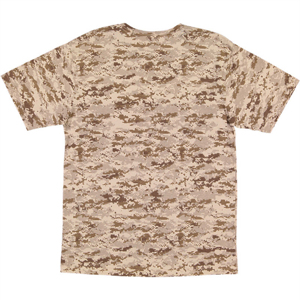เสื้อยืดคอวีแขนสั้นสำหรับผู้ชายเสื้อออกกำลังกายผ้าฝ้าย100% สำหรับล่าสัตว์กลางแจ้ง - Product Image 5