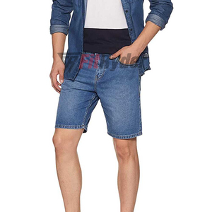 กางเกงขาสั้นผ้ายีนส์แห้งเร็วระบายอากาศได้ดีแห้งเร็วสไตล์สตรีท - Product Image 4