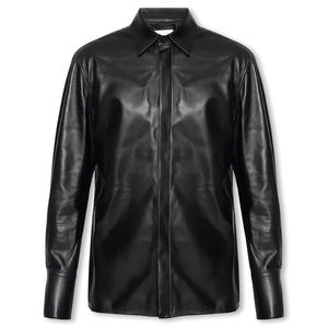 A prueba de viento personalizado hombres camisas de cuero cómodo de alta calidad nuevo último estilo hombres camisas de cuero para la venta Pakistán hecho - Product Image 1