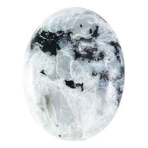 Hot Selling Polished Rainbow Moonstone Worry <b>Stone</b> Natural Crystal Gemstone for Anxiety <b>Relief</b> Meditation Reiki Mascot - Product Image 3