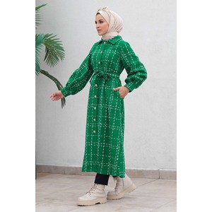 Abrigo de Plumón para Mujer con Botones para Uso Diario, con Relleno de 150g-200g - Product Image 4