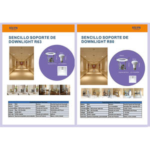 Luminaria Empotrable LED Simple R80 de 90 mm para Interiores, Carcasa de Acero - Product Image 6
