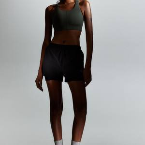 ชุดเล่นโยคะเอวสูงสำหรับผู้หญิงชุดเล่นฟิตเนส2ชิ้นลายออกแบบโลโก้ได้ตามต้องการ - Product Image 2