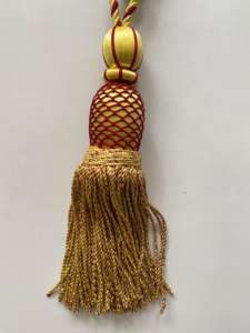 Handmade <b>Key</b> <b>Tassel</b> 100% Polyester for Curtain Garment & Home Textile Decorative Tie Back Deals in Wholesale - Product Image 5
