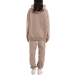 ชุดวอร์มผู้หญิงทันสมัย สไตล์ใหม่ รับสกรีนโลโก้ เสื้อแขนยาวทรงโอเวอร์ไซส์ สำหรับใส่ลำลองและสตรีทแวร์ - Product Image 2