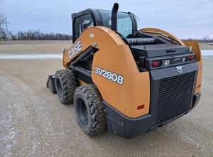 Chargeuse compacte sur pneus SV280B haute puissance, 2 tonnes, pour travaux de construction, d'aménagement paysager et agricoles, conception à chenilles compactes - Product Image 3