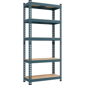 Kệ kim loại không có bu lông có thể điều chỉnh với kệ xếp chồng trang trí sơn tĩnh điện 900mm chiều dài lớp thiết kế dọc - Product Image 1