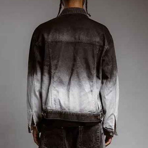 Veste en jean pour homme de haute qualité personnalisée 2024, mode contractée, nouvelle veste en jean pour homme de haute qualité, vente chaude, veste en jean - Product Image 4