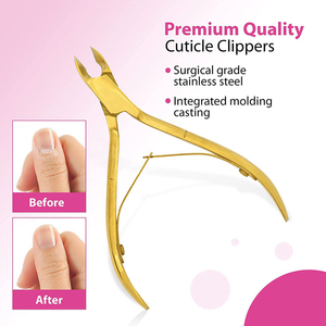 Cortaúñas Profesional de Acero Inoxidable de Primera Calidad, Borde Afilado, Apertura de Mandíbula Ancha, Duradero, para Uñas Gruesas, Portátil - Product Image 4