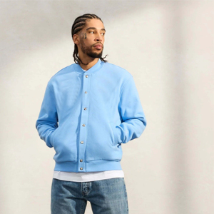 Veste universitaire en polaire personnalisée de haute qualité, confortable et élégante, parfaite pour les uniformes d'équipe et scolaires - Product Image 1