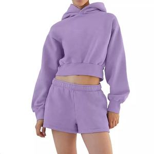 Ensemble de vêtements pour femmes, ensemble de jogging 2 pièces, hauts courts pour femmes, ensemble de vêtements 2 pièces - Product Image 6