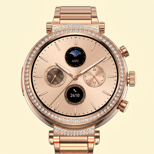Montre connectée Sewer avec écran tactile IPS de 1,27 pouce, suivi de la fréquence cardiaque, étanche IP67, bracelet en alliage, tracker d'activité unisexe - Product Image 5