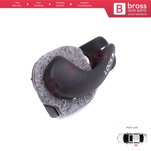 BDP1443-1 Rear Left Interior <b>Door</b> <b>Handle</b> Opener Black for Palio Siena MK1 178 1996-2016 Albea 178 2002-2012 713804614 - Product Image 2