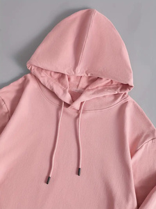 OEM Service for Men's High Quality 100% Cotton Blended Basics Fleece Hoodie Custom <b>Logo</b> <b>Design</b> Plain Dyed Winter Hoodie - Product Image 3