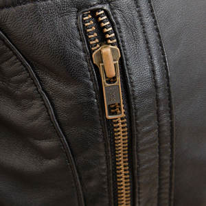 Chaqueta de Cuero Genuino Satinado de Alta Calidad para Mujer, Nueva Colección 2025, Precio de Fábrica 100%, para Otoño - Product Image 6